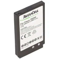 Nachbau Akku passend für den Cisco 7925G Akku 7725, 74-5469-01, U8ZBAE12