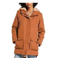 Volcom Damen Parka Walk On By 5k braun - S