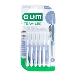 GUM TRAV-LER® 0,6 mm hellblau (Kerze)