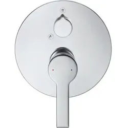 Duravit Fertigmontageset B.2 UP-Brause-Einhebelmischer, m Umstellvent., rd, chrom