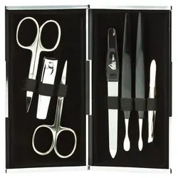 ERBE BB Manicure-EtuisMagic Box 7-teilig silber/schwarz matt 1 Stk.