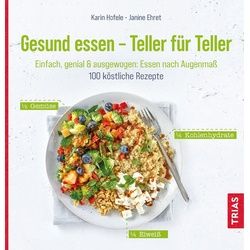 Gesund essen - Teller für Buch 1 St