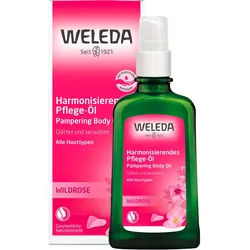 Weleda Körperöl Wildrose - glättet und verwöhnt Haut, mit harmonisierenden Duft Öl 100 ml Unisex 100 ml Öl
