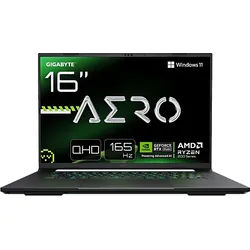 GIGABYTE AERO X16 Gaming Laptop - 16 Zoll, AMD Ryzen 9 270, NVIDIA GeForce RTX 5070 GPU, 165Hz QHD, DDR5, Dolby Atmos, Windows 11, Grau Zoll RyzenTM 270 GB 1 TB RTXTM 11 Home