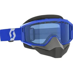 Scott Primal Blau/Weiß Ski Brille, weiss-blau für Männer