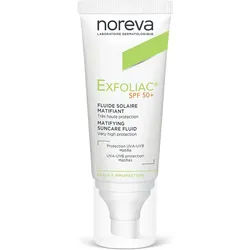 noreva Exfoliac® mattierender Sonnenschutz LSF 50+