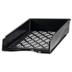 Bene Briefablage 60100 DIN A4 Polystyrol Schwarz 25,5 x 37 x 6,5 cm