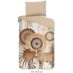 Xxxl Bettwäsche , Sandfarben, Beige , Textil , Mandala , 140x200 cm , atmungsaktiv , Heimtextilien, Bettwäsche & Leintücher, Bettwäsche, Satin-Bettwäsche