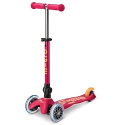 Mini Micro DELUXE Ruby Red foldable zusammenklappbar Tretroller Kinder Scooter