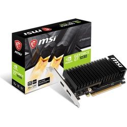 MSI Karta graficzna MSI GeForce GT 1030 2GHD4 LP OC 2GB DDR4 (GT 1030 2GHD4 LP OC) (2 GB), Grafikkarte