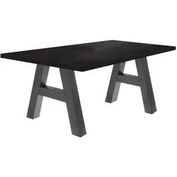 möbel-direkt.de Esstisch Esstisch A 180 cm Mister schwarz