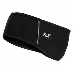 FoxOutdoor Stirnband FoxOutdoor Stirnband Softshell schwarz winddicht und wasserfest. Wasser- und winddicht schwarz L/XL