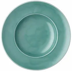Thomas Porzellan Pastateller Pastateller Ice Blue 30cm, Teller Tief weiß