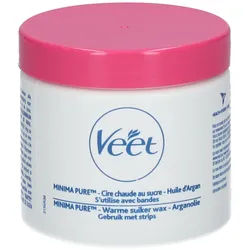 Veet MinimaTM Heisswachs mit Zucker und Arganöl