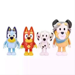 Bluey: Figurenset - 4 Stück
