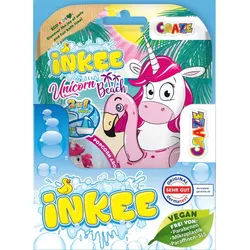 Craze INKEE Unicorn Beach Badebombe für Kinder 1 St.
