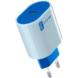 Cellularline USB-Ladegerät »USB-C CHARGER PD 20W« Cellularline Blau