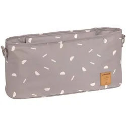 Lässig Buggy-Organizer , Taupe , Textil , 13x17x36 cm , Baby On Tour, Kinderwagen, Kinderwagenzubehör, Sonstiges Kinderwagenzubehör