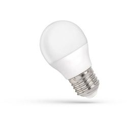 spectrum LED LED-Leuchtmittel LED E27 G45 Tropfen 1W = 10W Kugel 100lm 230V 270° Kaltweiß 6000K, E27, Kaltweiß weiß