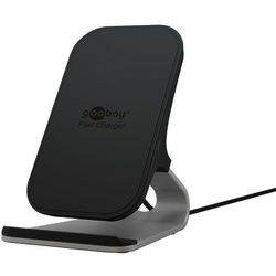 Kabelloses Tisch-Schnellladegerät ideal für Smartphones und Geräte mit Qi-Standard, 10 W, induktives Laden, eleganter Tischständer, ideal für Büro, Home-Office, Freizeit
