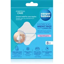 Canpol babies Hydrogel Breast Pads Hydrogel-Stilleinlagen mit Lanolin 8 St.