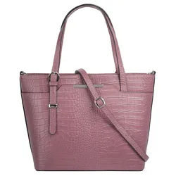 Cluty Henkeltasche, echt Leder, Made in Italy Cluty alt-rosa B/H/T: 35 cm x 21 cm x 12 cm onesize