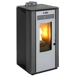 KALOR Pelletkamin Perfecta Lara 12C | Kanalisierbar | Schwarz | 8,7 kW