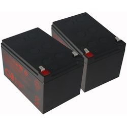 2 Stück Ersatz-Akku passend für APC RBC6 passend für APC Smart UPS 700, 1000, 1500 & Back UPS Pro 1000 (Maße (LxBxH): 151x98x94mm, Gewicht: 3900 Gramm (3,9 Kg)