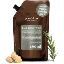 Jean & Len Hand Body Wash Rosemary und Ginger 1500 ml