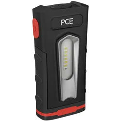 PCE LED-Handleuchte H500, 1800mAh, USB-C, IP54, schwarz