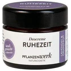 Pflanzenwerk Deocreme Ruhezeit 50 g