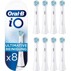 Oral-B Aufsteckbürsten iO Ultimative Reinigung FFU Zahnbürste 8 St weiss