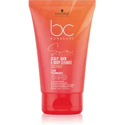 Schwarzkopf Professional BC Bonacure Sun Protect Scalp, Hair & Body Cleanse Shampoo für Haar und Körper 100 ml