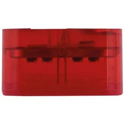 HIGHSIDER Little STAR-MX PRO Modul Rücklicht, rotes Glas, zum Einbau, E-gepr, Stück, rot