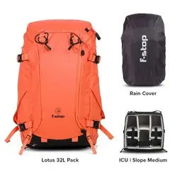 F-stop Lotus Essentials Bundle Nasturtium orange
