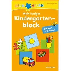 Mein lustiger Kindergartenblock. Rätseln und Malen