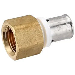 Pressfitting-Übergang 16 x 2,0 mm - 1/2 Zoll Innengewinde für MV-Rohr