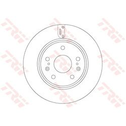 TRW Bremsscheiben belüftet Vorne Rechts Links für Suzuki Sx4 S-Cross Vitara