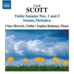 Violinsonaten 1+3 - Clare Howick Sophia Rahman. (CD)