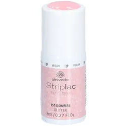 Alessandro International StripLac Peel or Soak 8 ml - 151 Bonfire Glitter