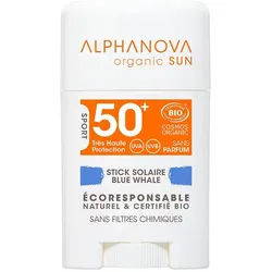 Alphanova Solar Stick Blau Très Haute Protection Visage Spf50+
