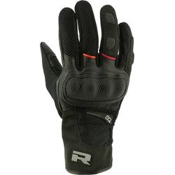 Richa Nomad Motorrad Handschuhe, schwarz-rot, Größe M