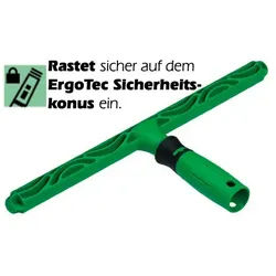 Unger EH350 Fensterwischer ErgoTec Trägerteil 35 cm mit Wasserkammern für mehr Wasser im Wischer