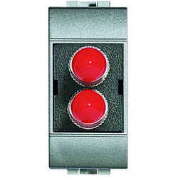 BTicino NT4268ST Glasfasersteckdose für ST Fiberoptik-Stecker duplex 1M Tech