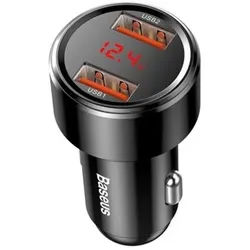 Magic Car Charger 2x USB QC 3.0 45W (Black)