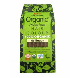 Radico Colour Me Organic Pflanzenhaarfarbe Hellbraun 100 g braun Unisex