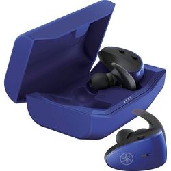 Yamaha TW-ES5A In-Ear-Kopfhörer (Freisprechfunktion, Sprachsteuerung, True Wireless, integrierte Steuerung für Anrufe und Musik, Google Assistant, Siri, Bluetooth) blau