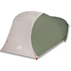 furnicato Faltzelt Campingzelt Grün 278x215x110/126 cm - Wasserdicht und Tragbar, (1 tlg) grün