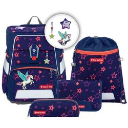 Step by Step SPACE SHINE Schulranzen-Set, 5-teilig "Pegasus Night Nuala"
