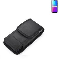 K-S-Trade Kameratasche für Blackview A70, Holster Gürteltasche Holster Gürtel Tasche wasserabweisend Handy schwarz